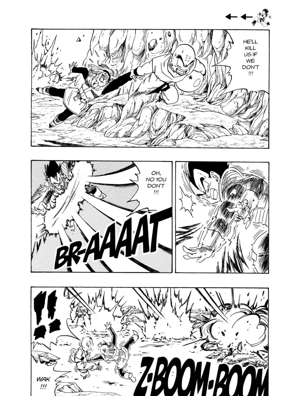 Read Dragon Ball Z chapter 74 image 8 on Lezhin