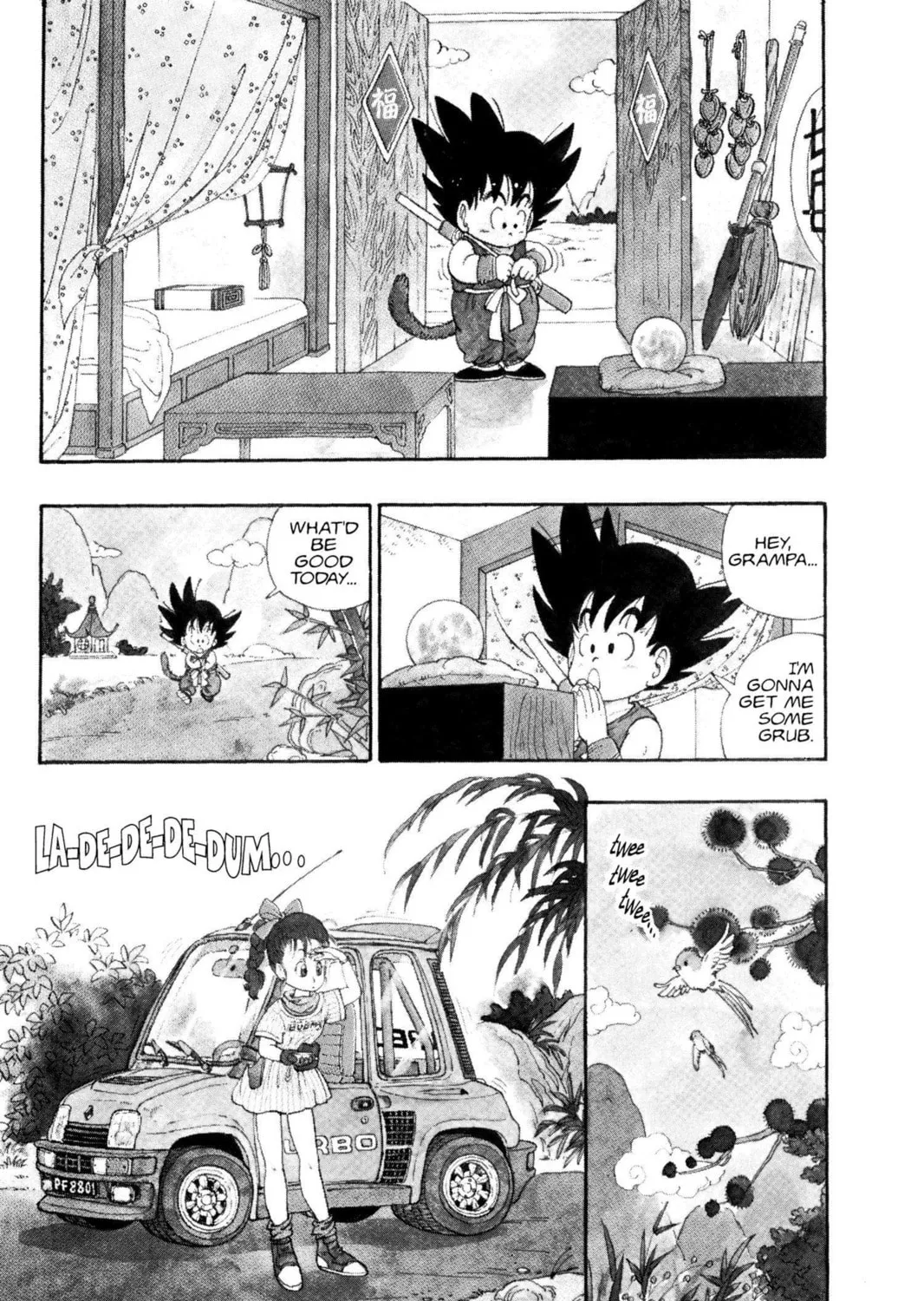 Read Dragon Ball chapter 1 image 8 on Lezhin