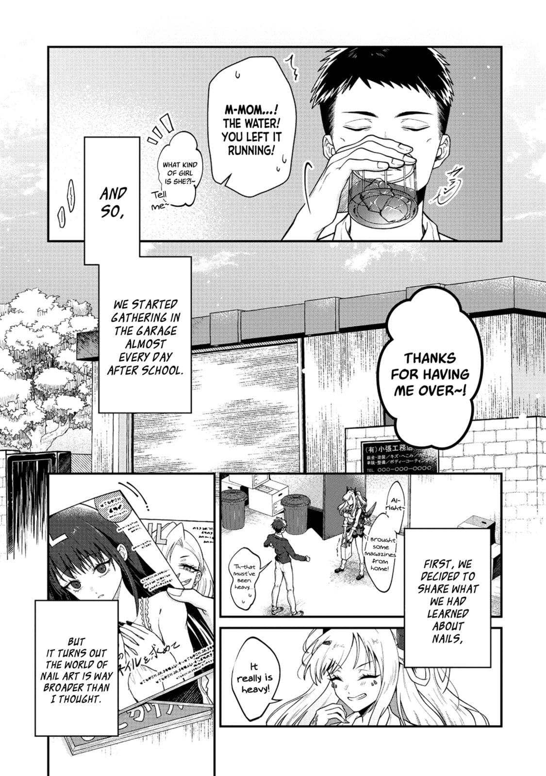 Read Dragon Gal no Nailist chapter 4 image 5 on Lezhin