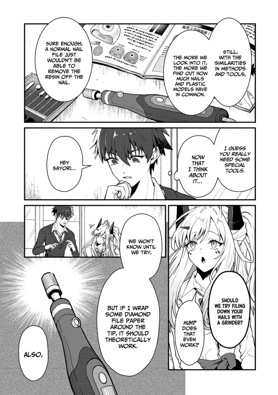 Read Dragon Gal no Nailist chapter 4 image 9 on Lezhin