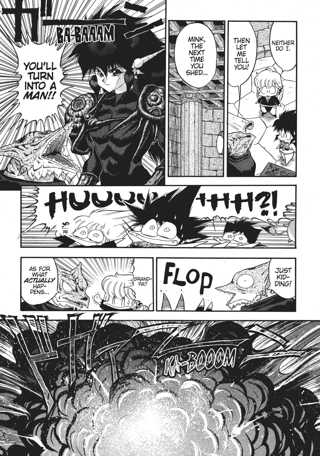 Read Dragon Half chapter 40 image 10 on Lezhin