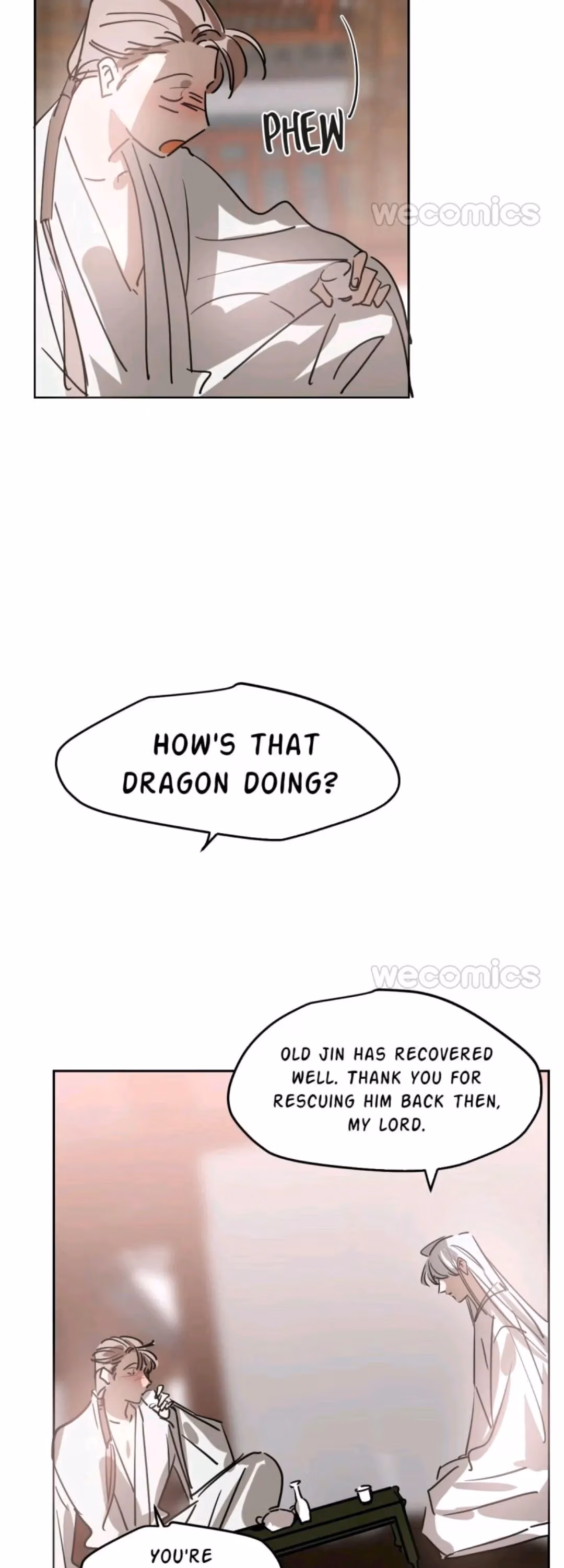 Read Dragon In Distress chapter 100 image 7 on Lezhin