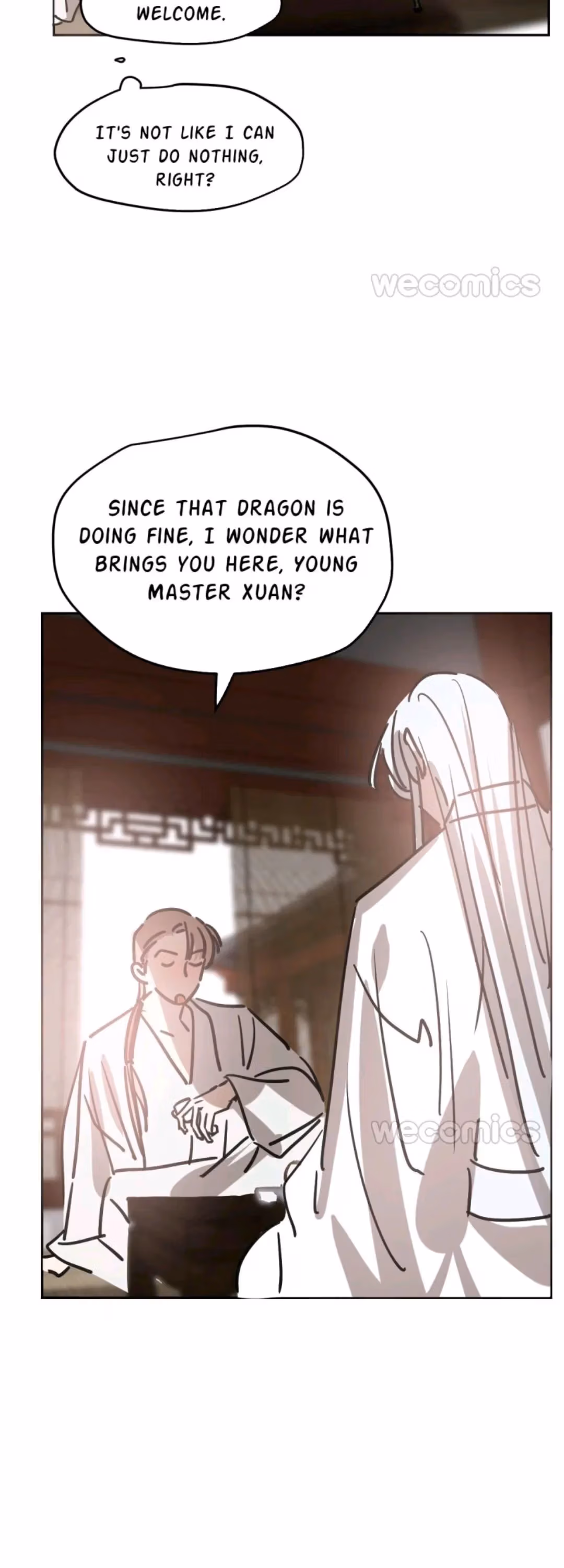 Read Dragon In Distress chapter 100 image 8 on Lezhin