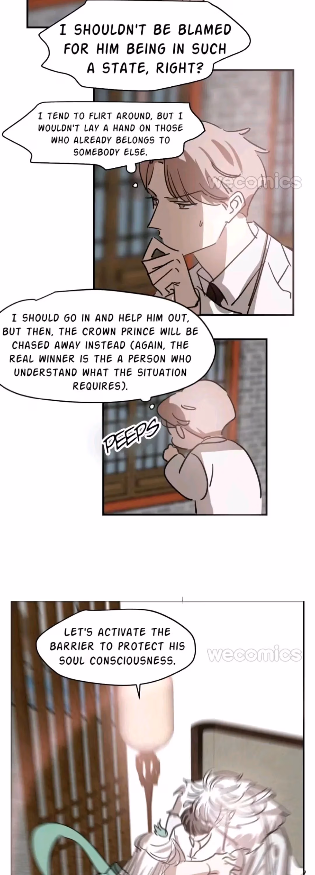 Read Dragon In Distress chapter 71 image 4 on Lezhin