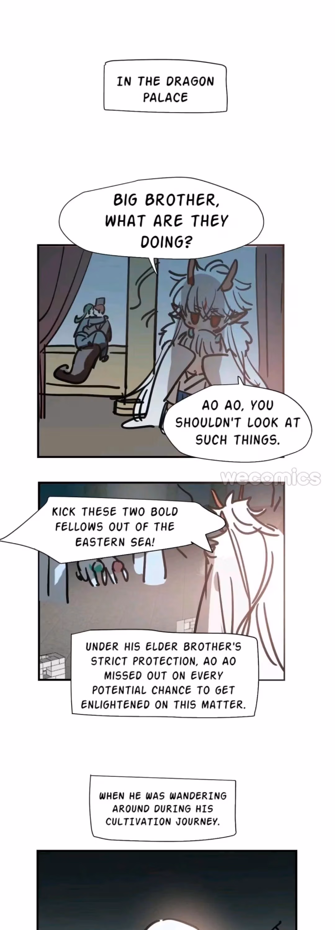 Read Dragon In Distress chapter 73 image 0 on Lezhin