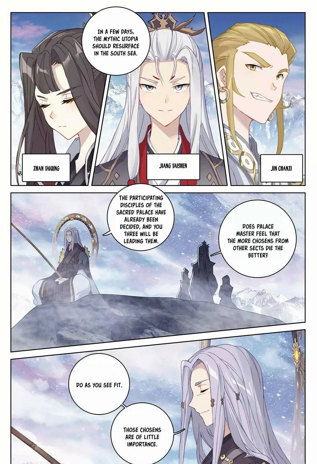 Read Dragon Prince Yuan chapter 282 image 3 on Lezhin