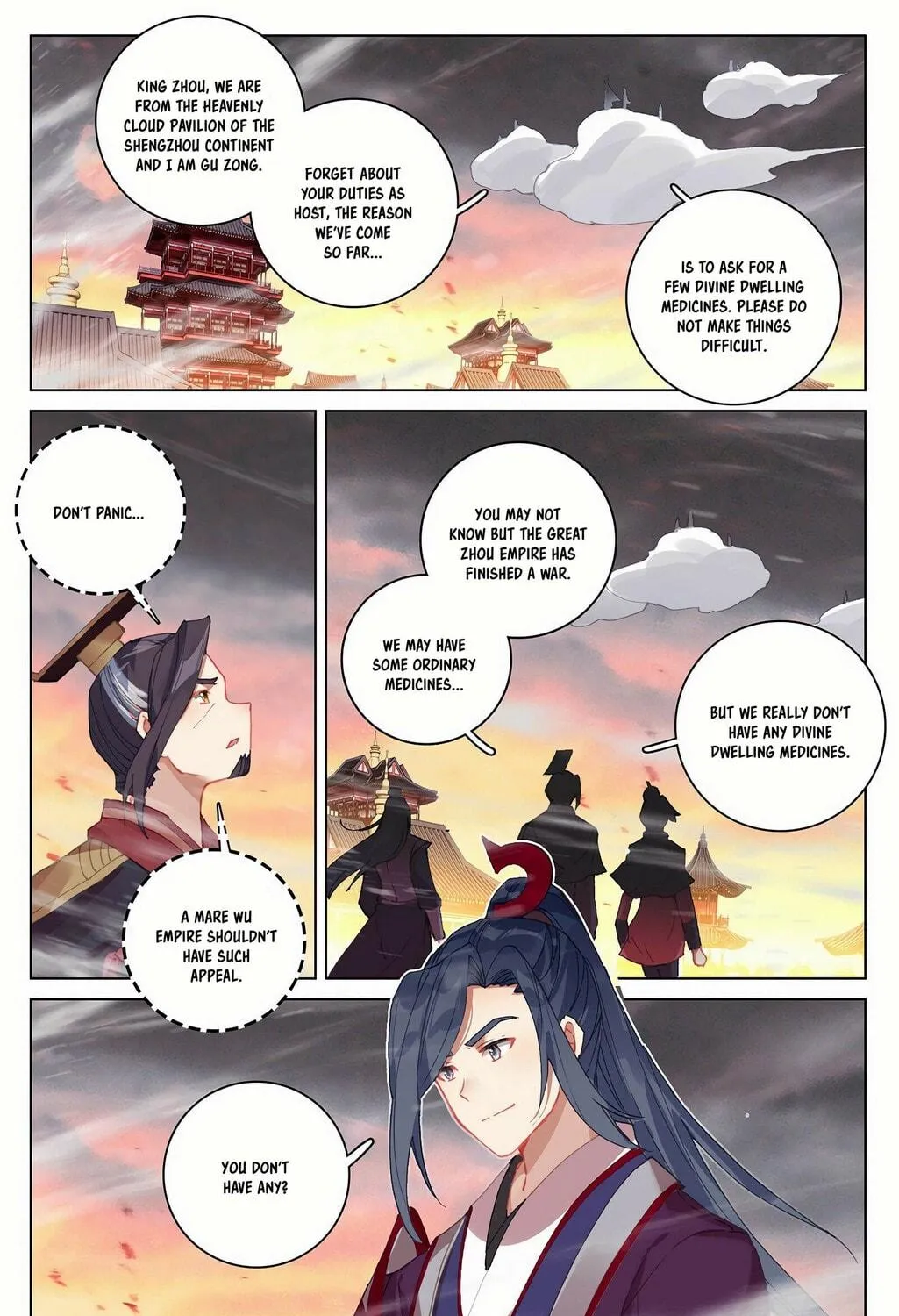 Read Dragon Prince Yuan chapter 340 image 3 on Lezhin