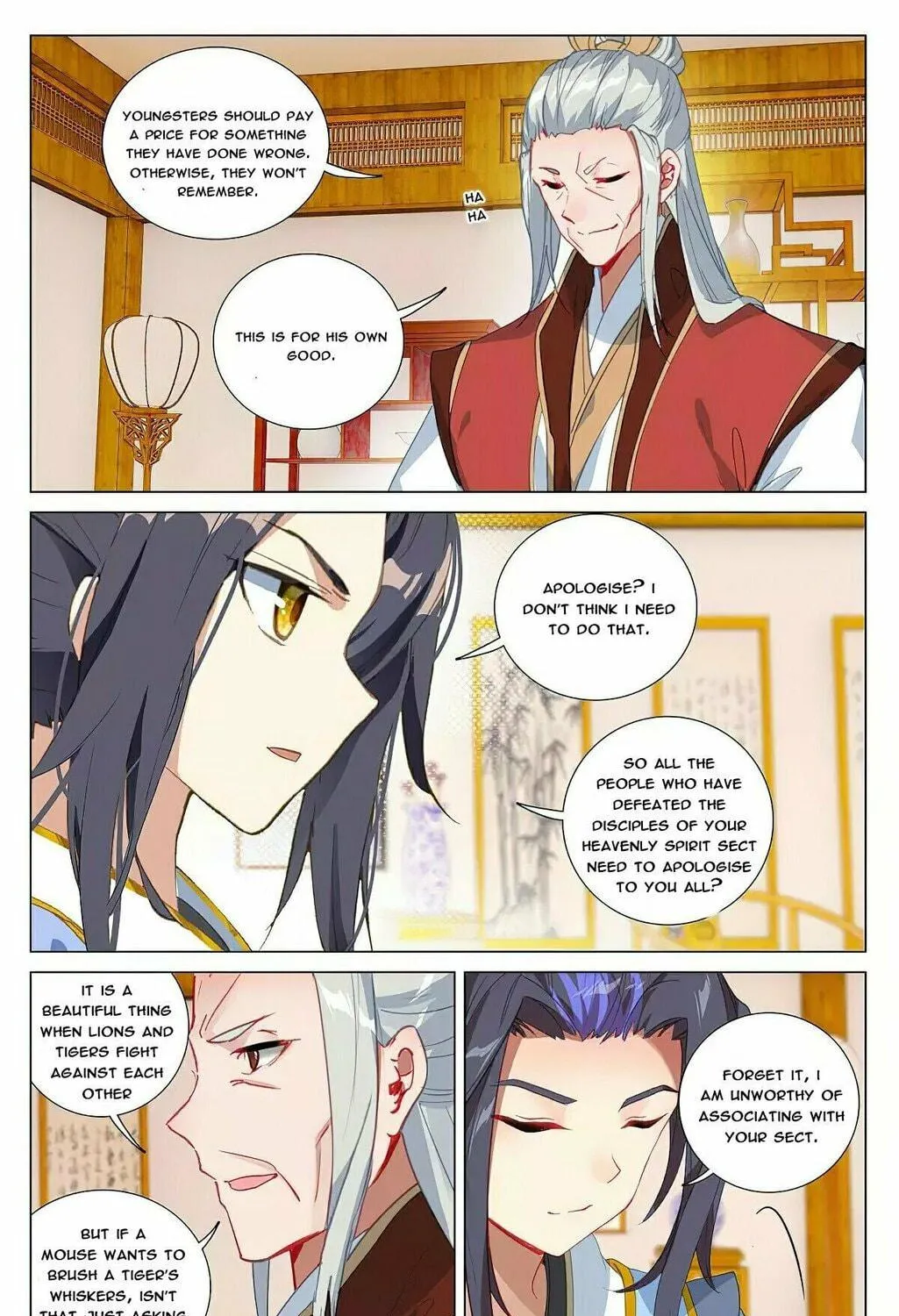 Read Dragon Prince Yuan chapter 374 image 8 on Lezhin