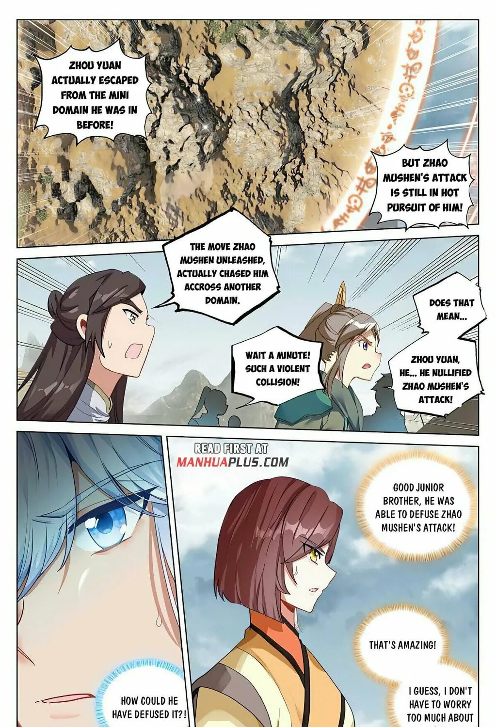 Read Dragon Prince Yuan chapter 447 image 14 on Lezhin