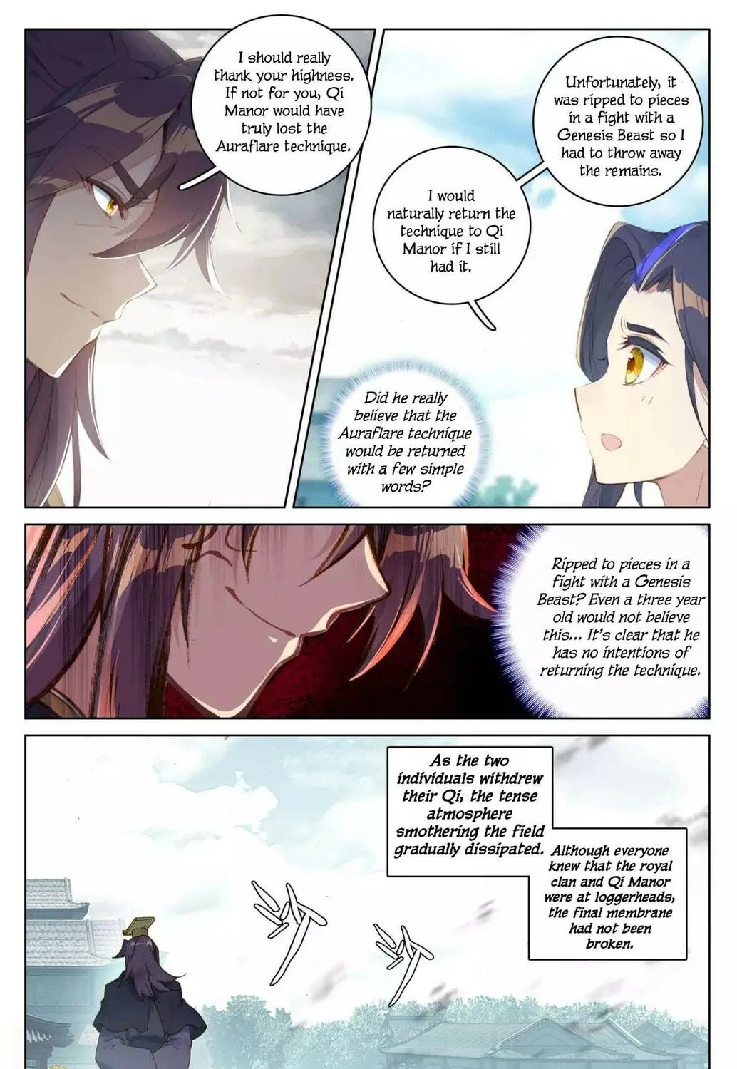 Read Dragon Prince Yuan chapter 46 image 7 on Lezhin