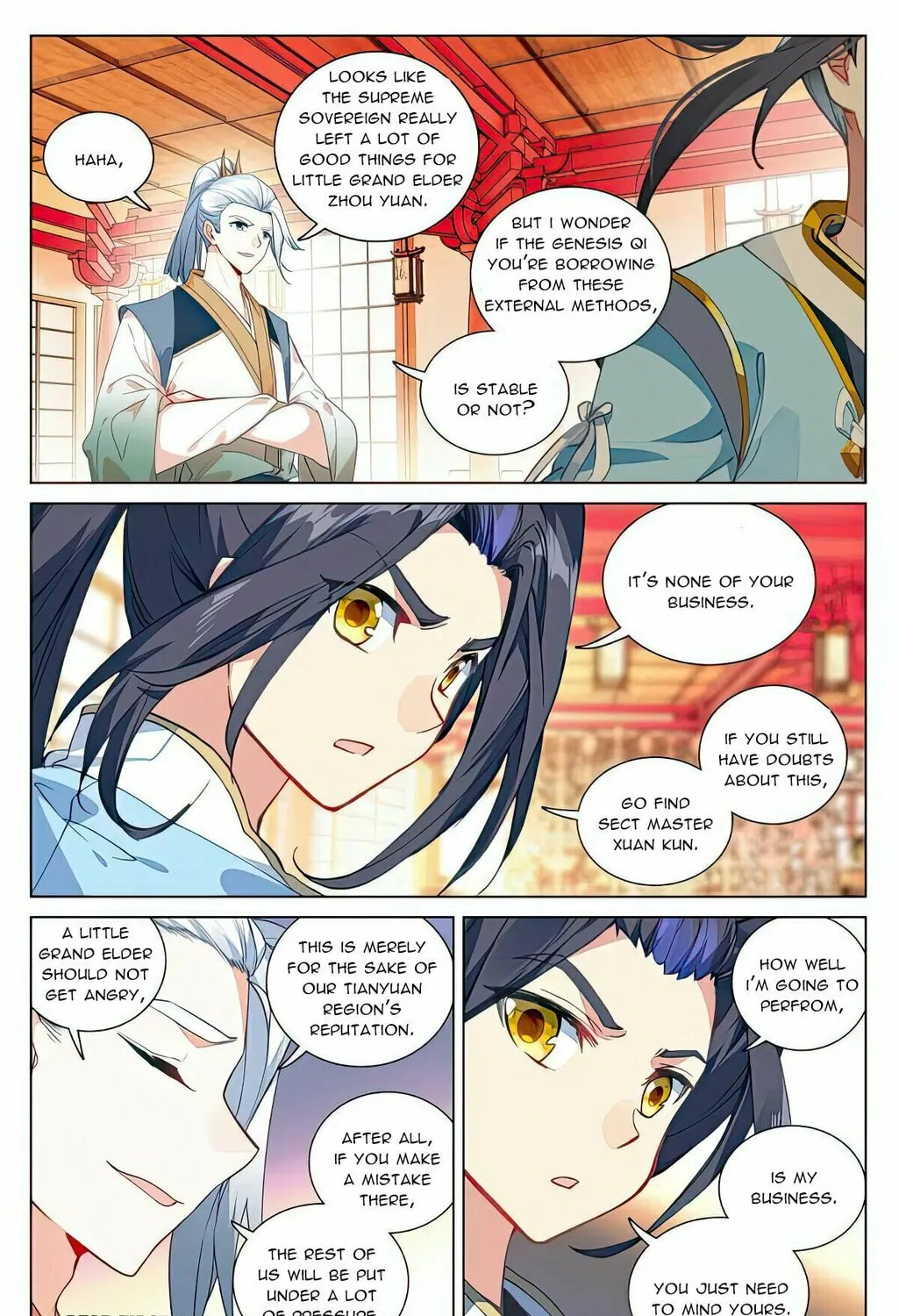 Read Dragon Prince Yuan chapter 498 image 13 on Lezhin