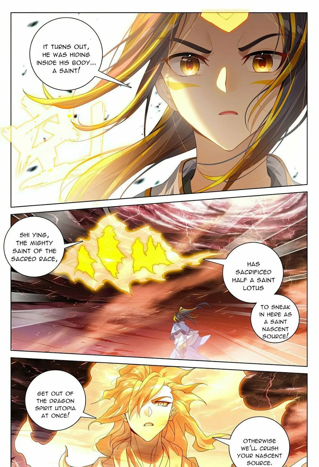 Read Dragon Prince Yuan chapter 588 image 3 on Lezhin