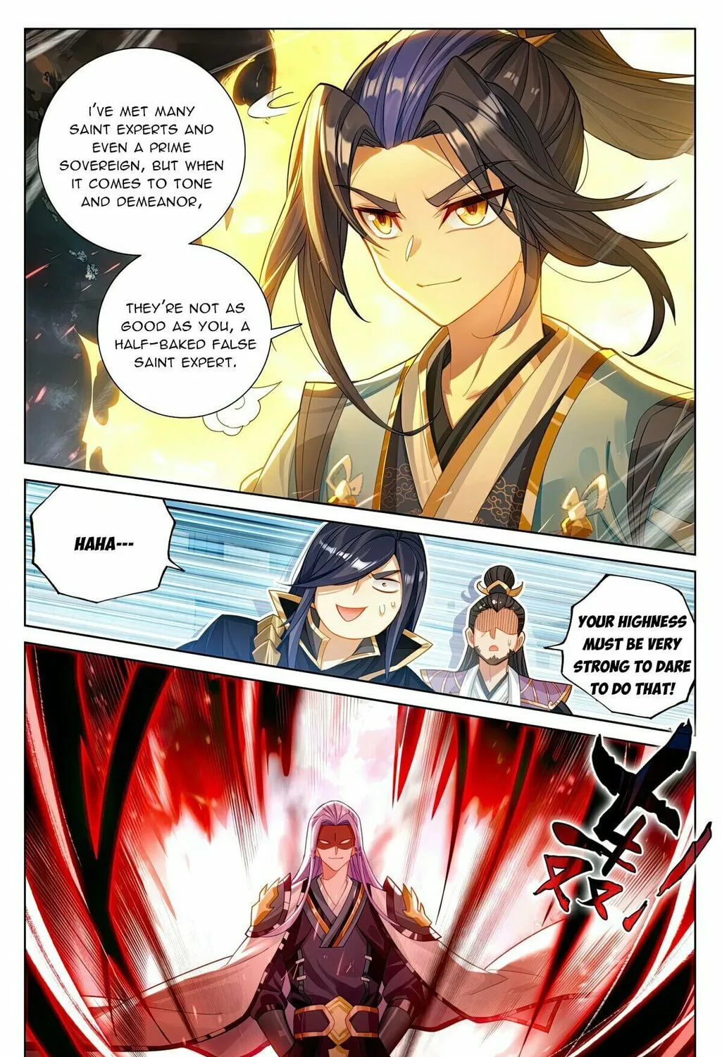 Read Dragon Prince Yuan chapter 620 image 3 on Lezhin