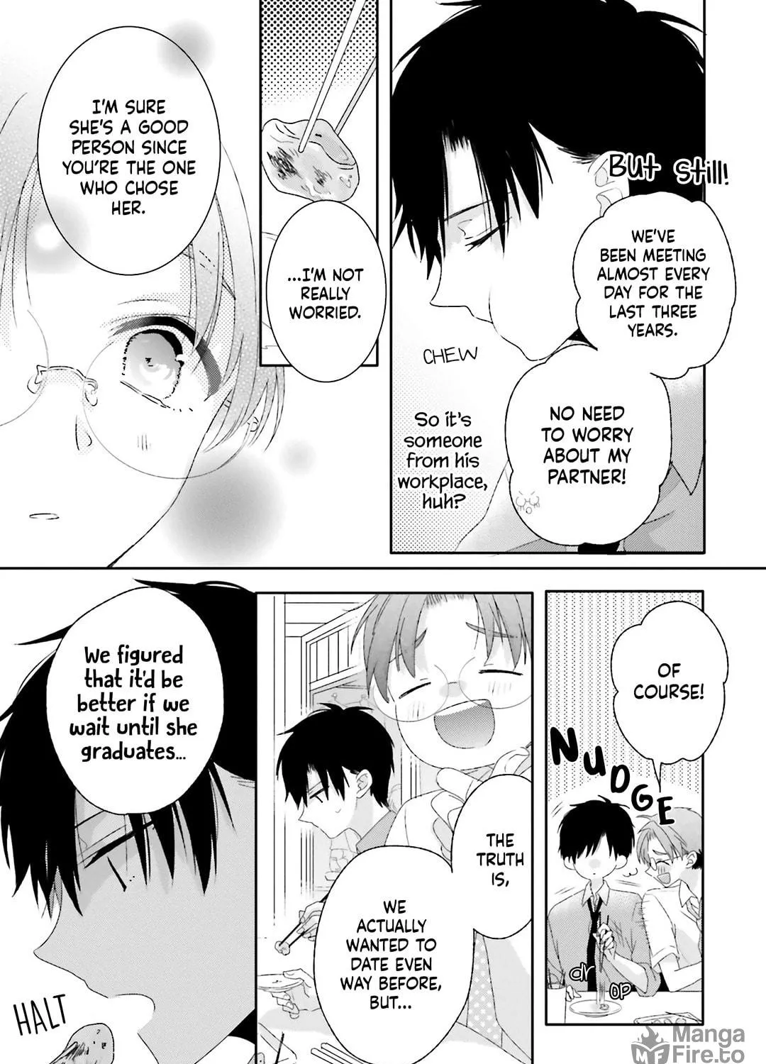 Read Dramatic Irony chapter 13.5 image 8 on Lezhin