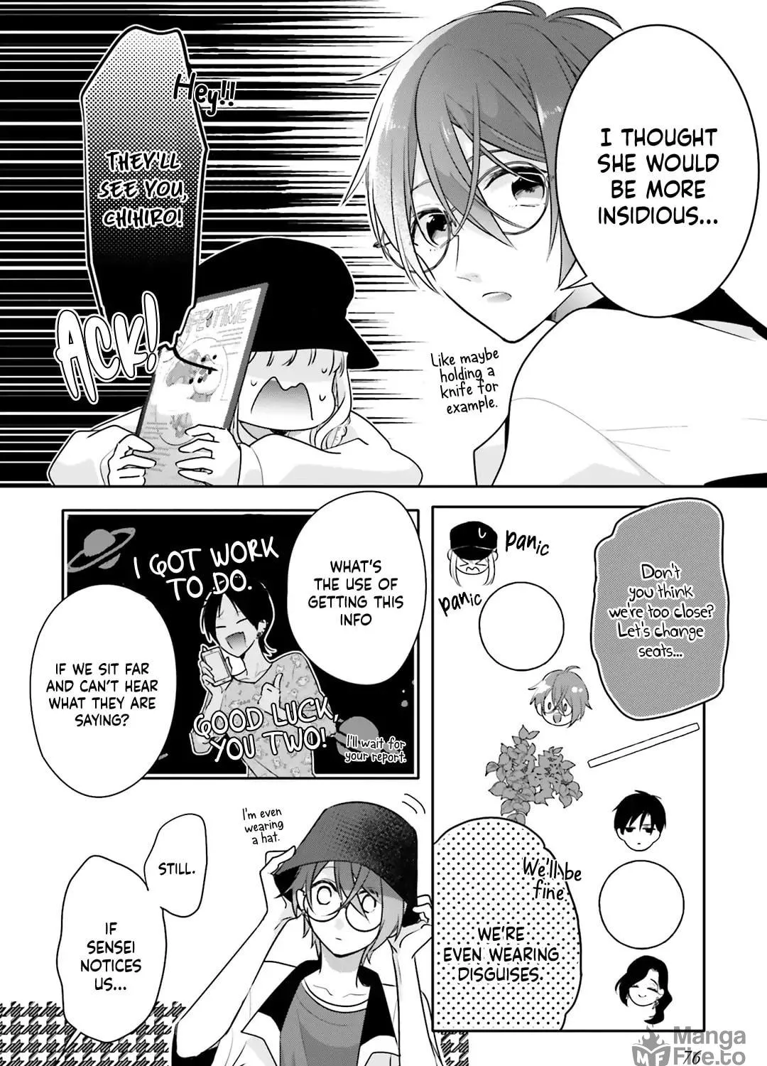 Read Dramatic Irony chapter 34 image 8 on Lezhin