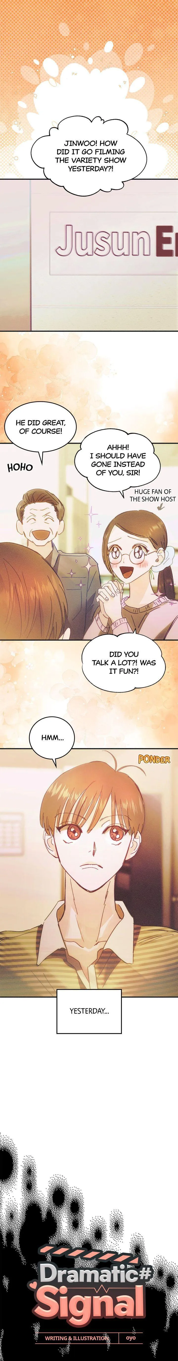 Read Dramatic Signal chapter 55 image 1 on Lezhin