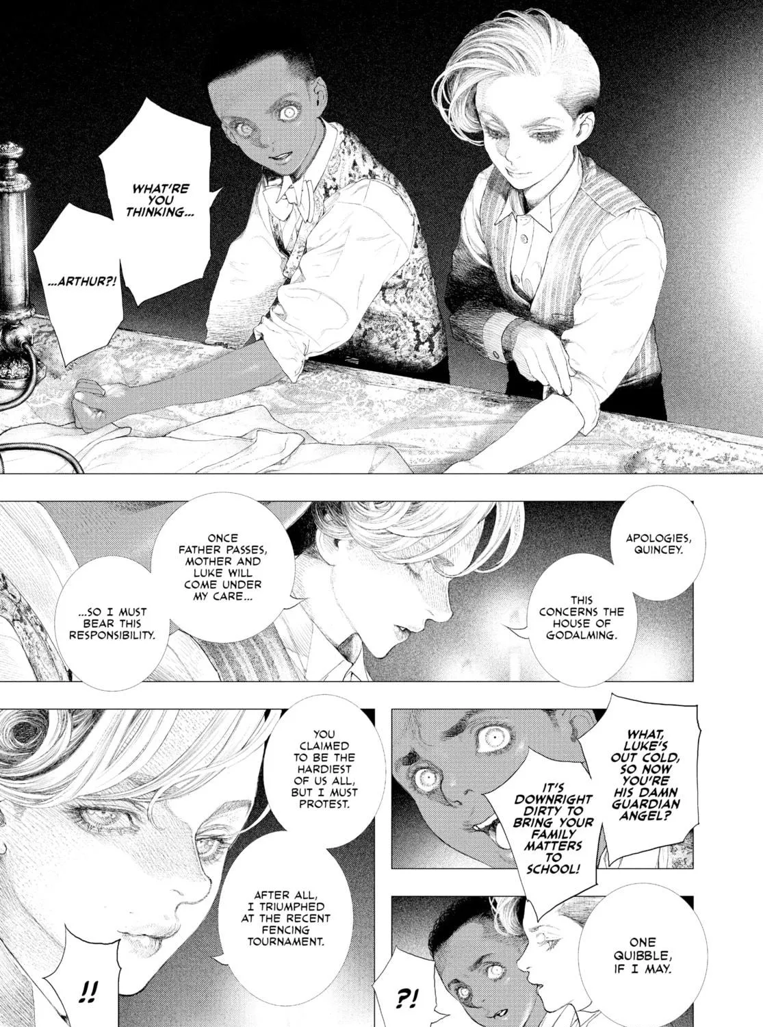Read #DRCL midnight children chapter 14 image 34 on Lezhin