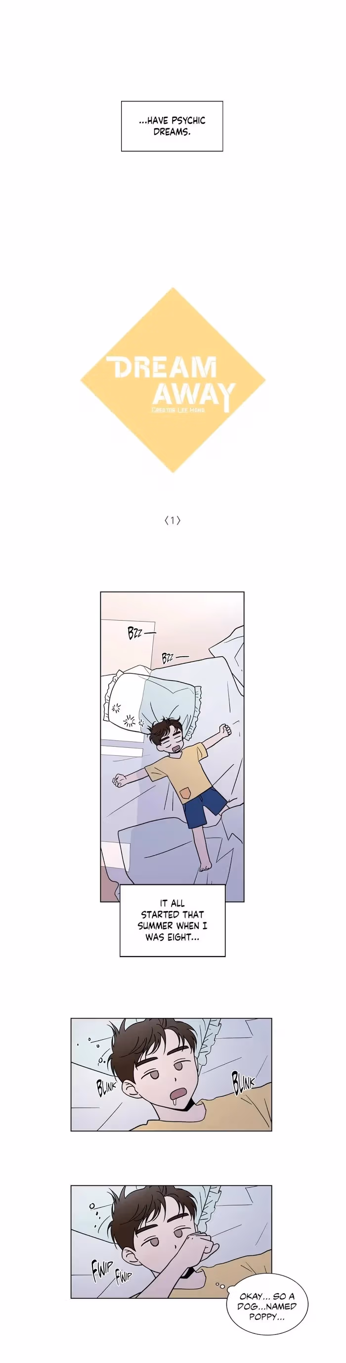 Read Dream Away chapter 1 image 4 on Lezhin