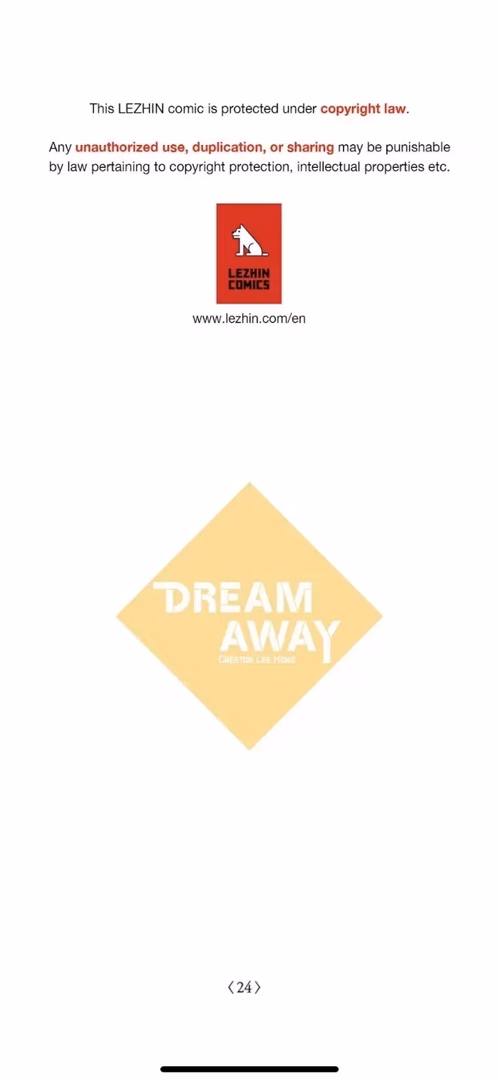 Read Dream Away chapter 24 image 1 on Lezhin