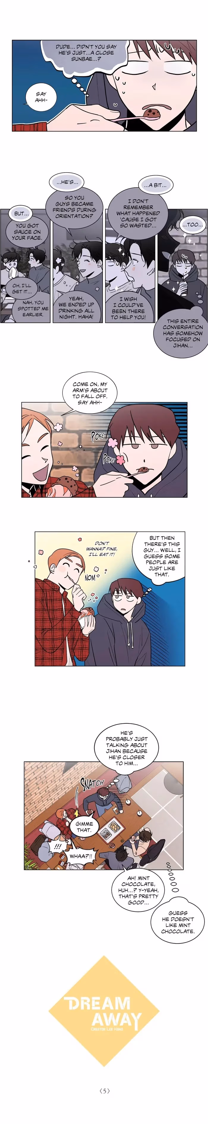 Read Dream Away chapter 5 image 2 on Lezhin