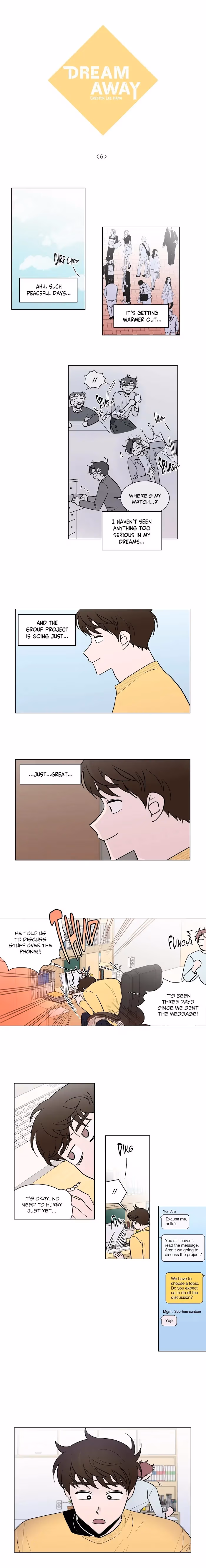 Read Dream Away chapter 6 image 2 on Lezhin