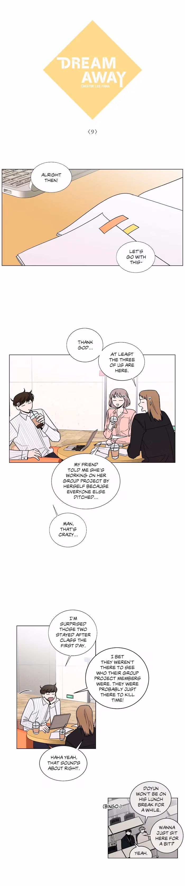 Read Dream Away chapter 9 image 7 on Lezhin