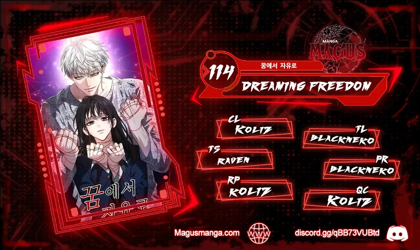 Read Dreaming Freedom chapter 114 image 0 on Lezhin