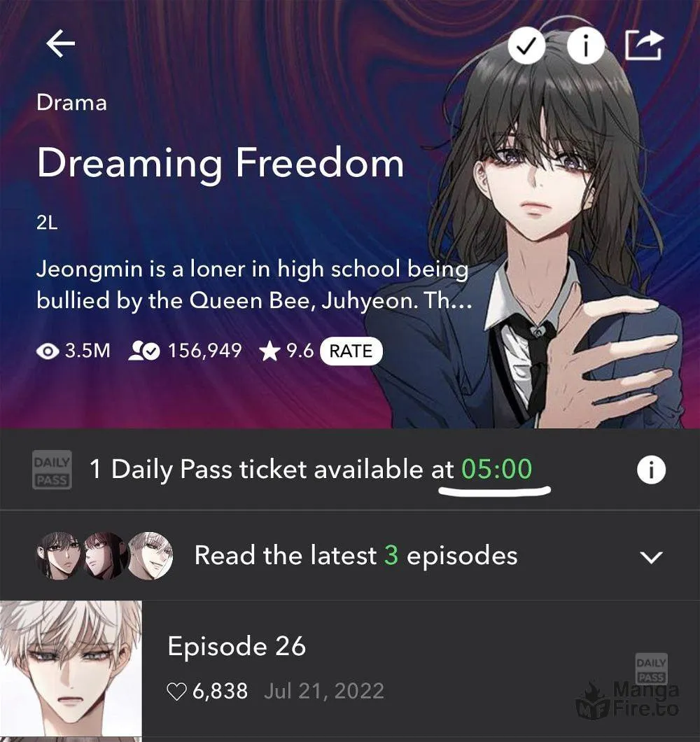 Read Dreaming Freedom chapter 15 image 105 on Lezhin
