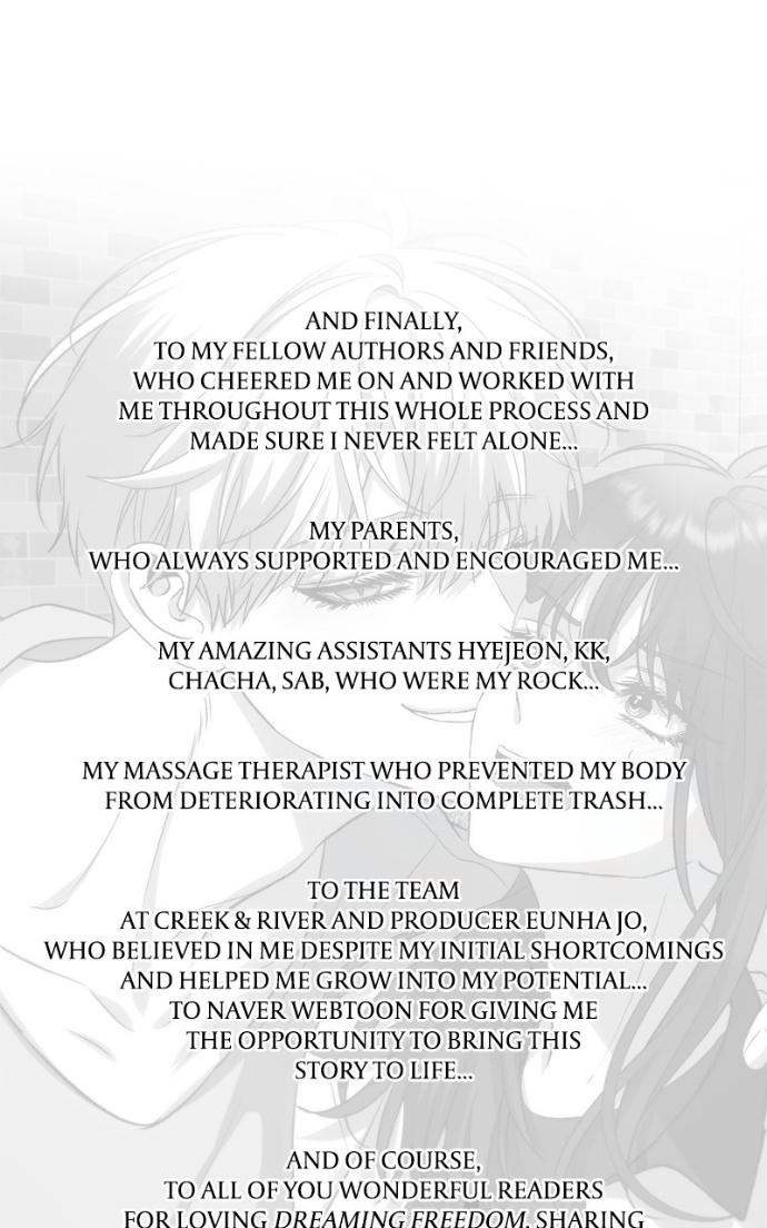 Read Dreaming Freedom chapter 169.5 image 83 on Lezhin