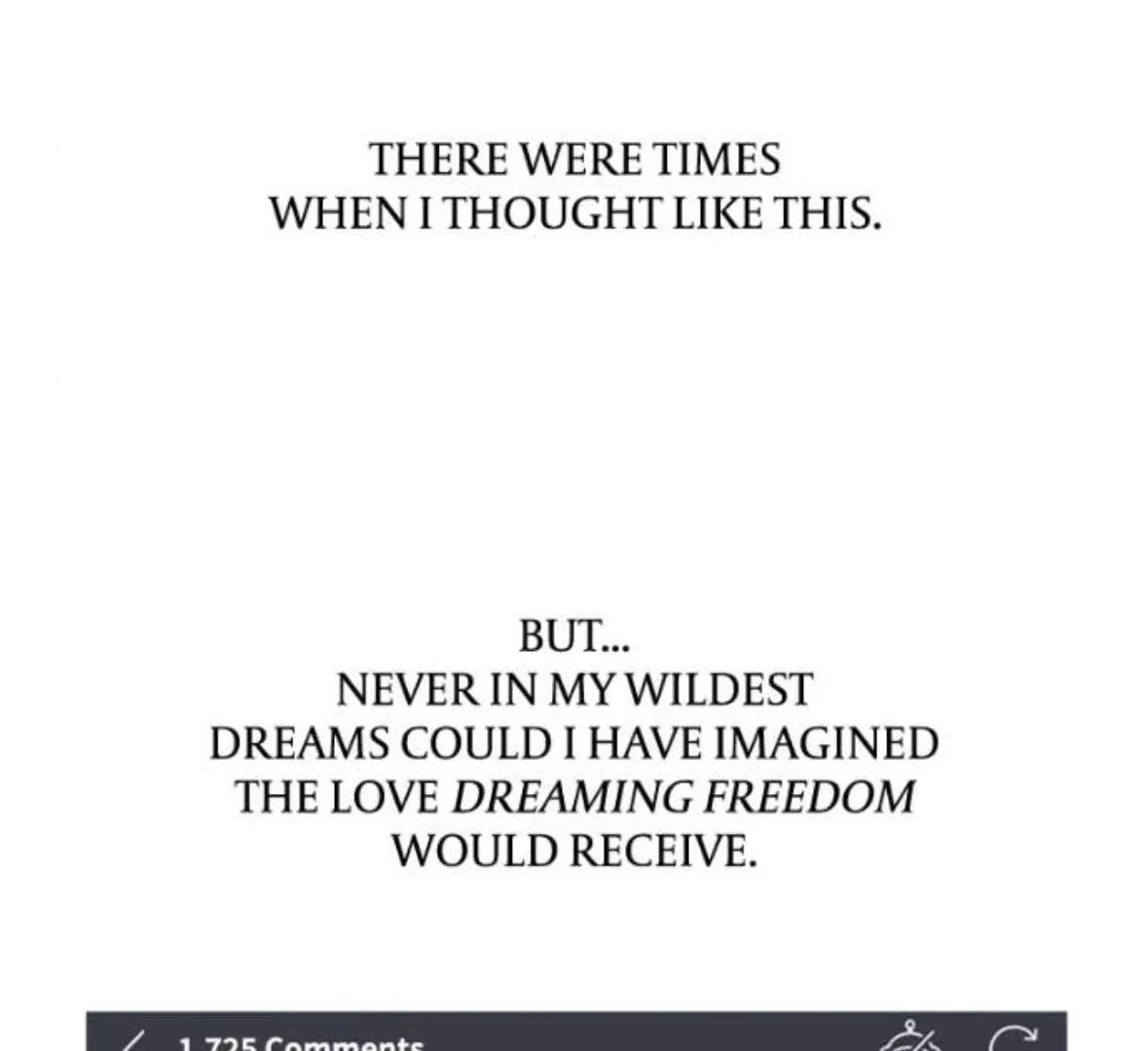 Dreaming Freedom Chapter 184.5 page 5 - 