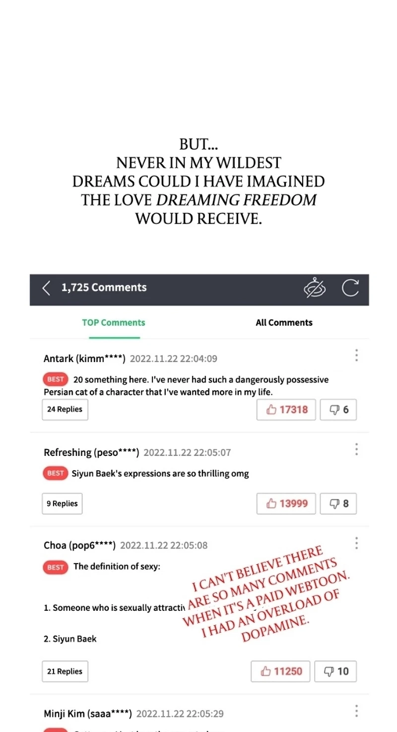 Dreaming Freedom Chapter 185.1 page 4 - 