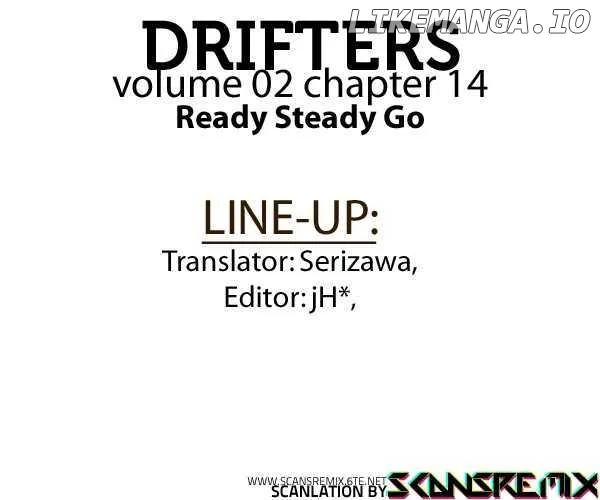 Read Drifters  Manga chapter 14 image 1 on Lezhin