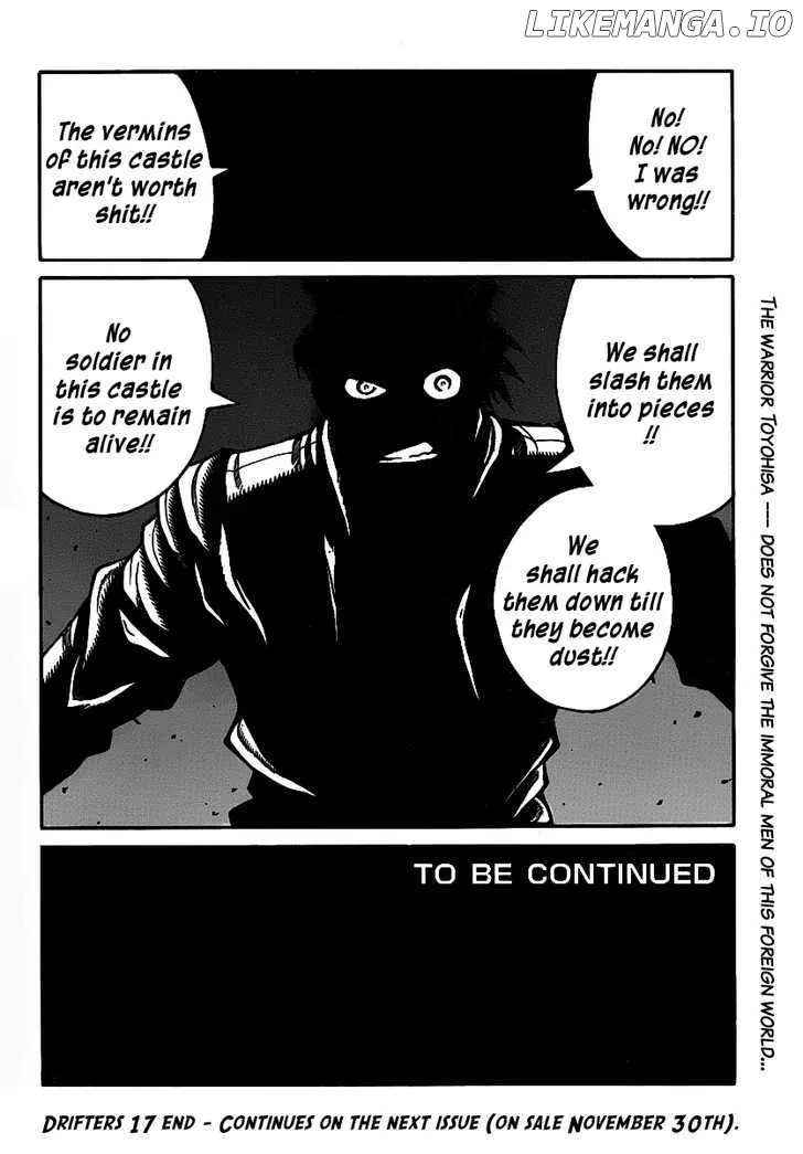 Read Drifters  Manga chapter 17 image 16 on Lezhin