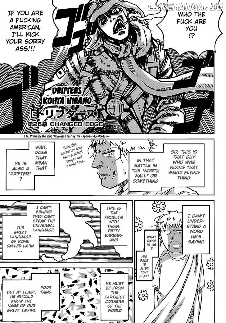 Read Drifters  Manga chapter 26 image 2 on Lezhin