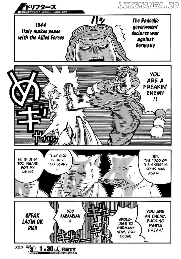 Read Drifters  Manga chapter 26 image 4 on Lezhin