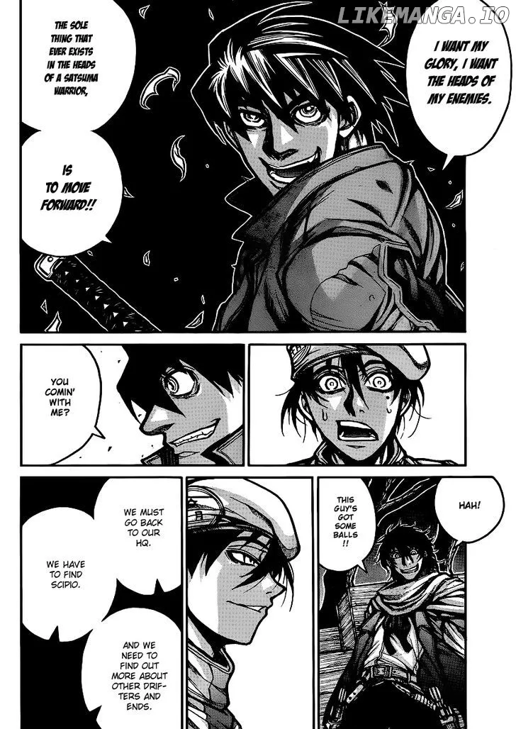 Read Drifters  Manga chapter 28 image 7 on Lezhin
