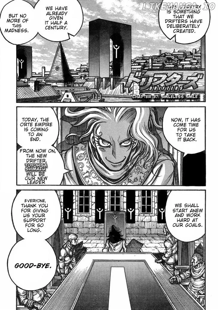 Read Drifters  Manga chapter 37 image 1 on Lezhin