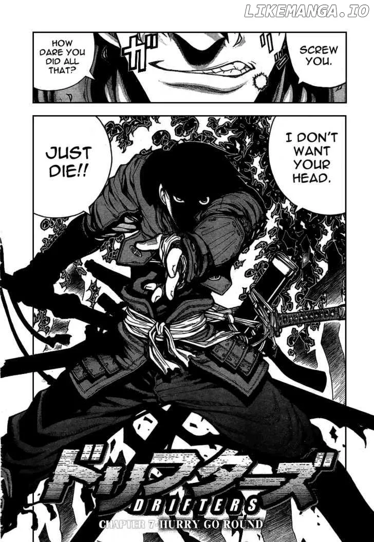 Read Drifters  Manga chapter 7 image 1 on Lezhin