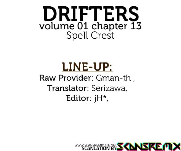 Read Drifters chapter 13 image 0 on Lezhin