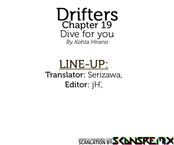 Read Drifters chapter 19 image 0 on Lezhin