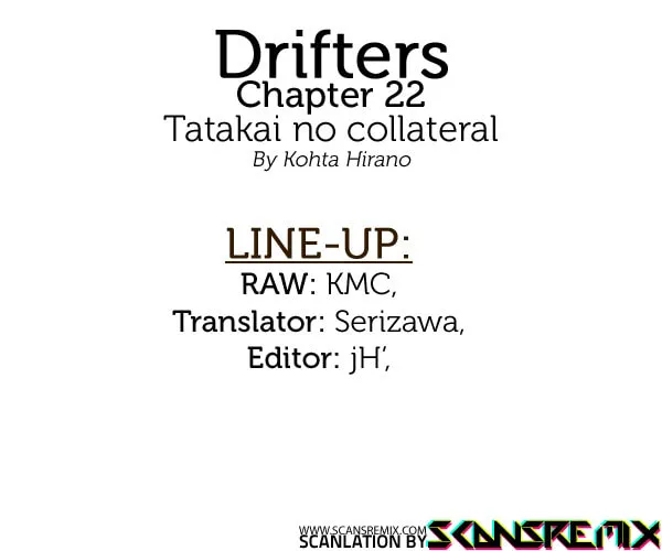 Read Drifters chapter 22 image 0 on Lezhin