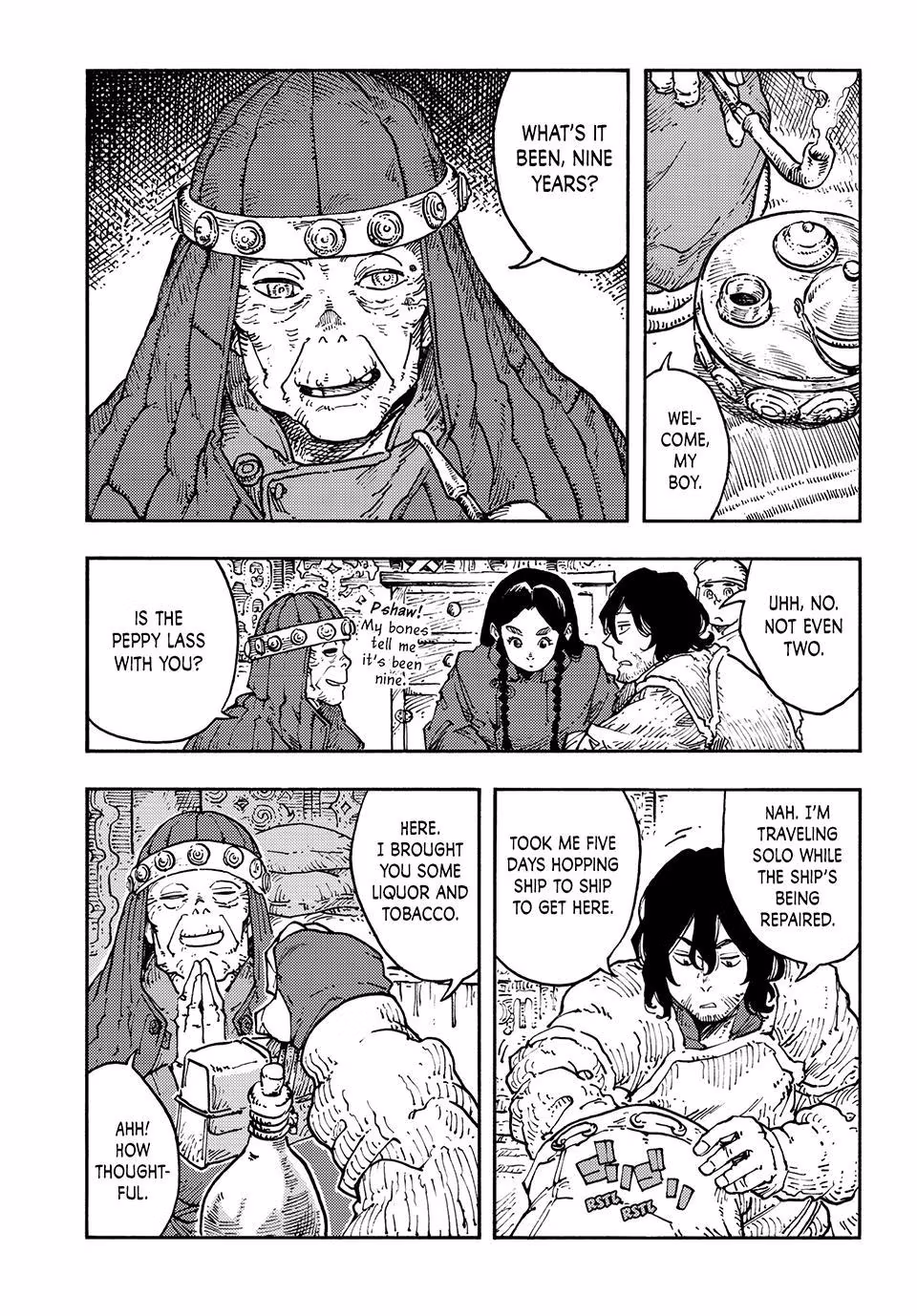 Drifting Dragons Chapter 119 page 4 - 