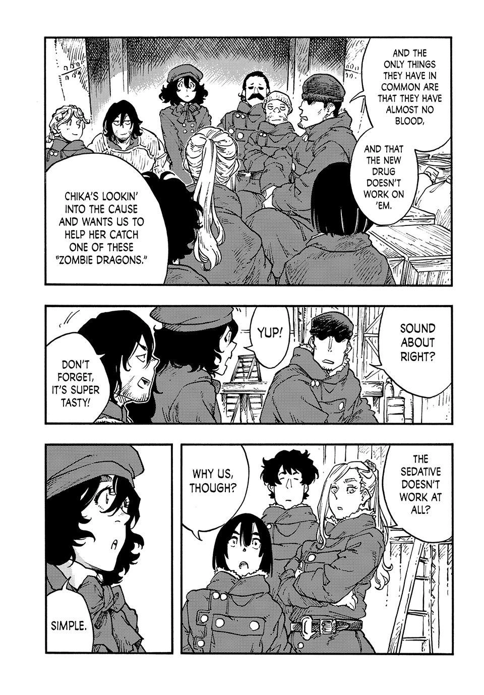 Drifting Dragons Chapter 120 page 28 - 