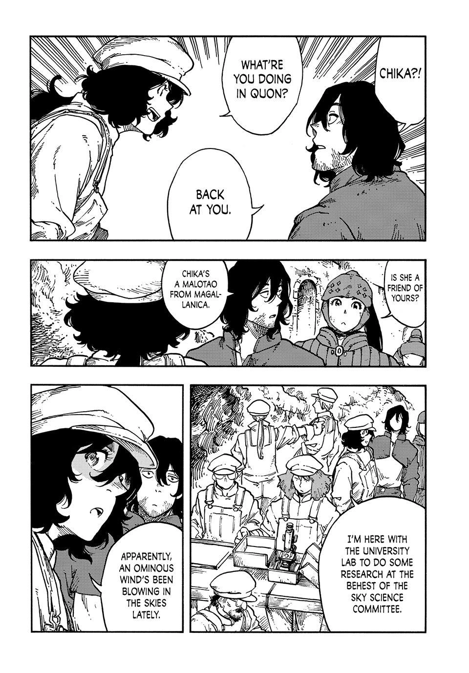 Drifting Dragons Chapter 120 page 9 - 