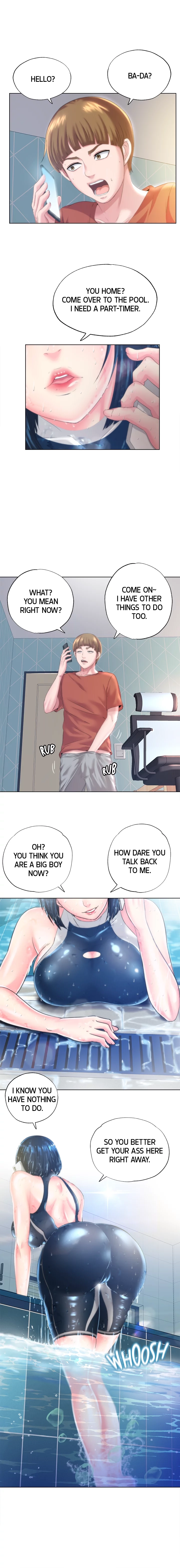 Read Dripping Wet chapter 1 image 3 on Lezhin