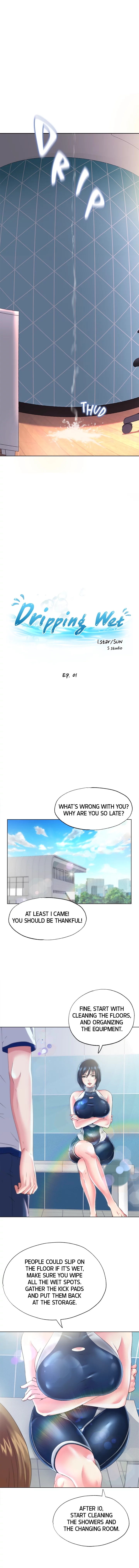 Read Dripping Wet chapter 1 image 6 on Lezhin