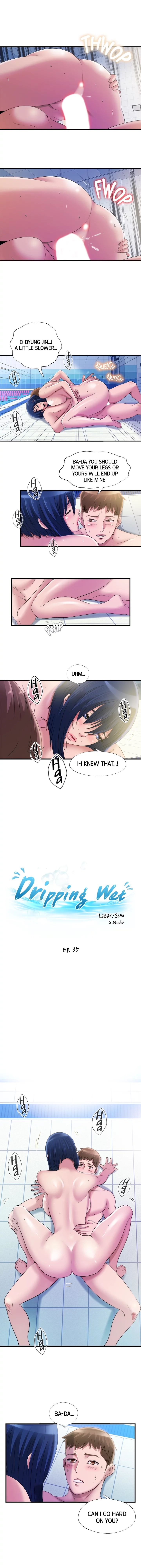 Read Dripping Wet chapter 35 image 1 on Lezhin