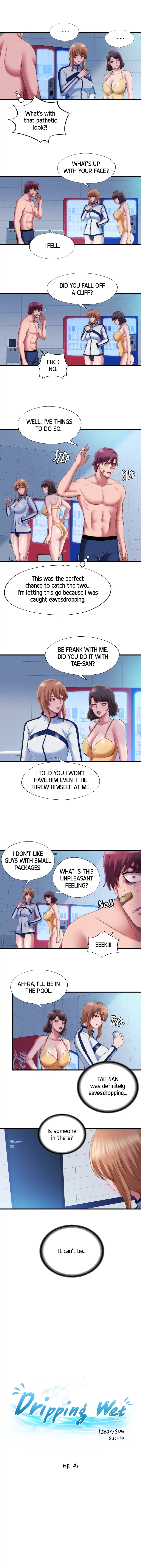 Read Dripping Wet chapter 41 image 2 on Lezhin