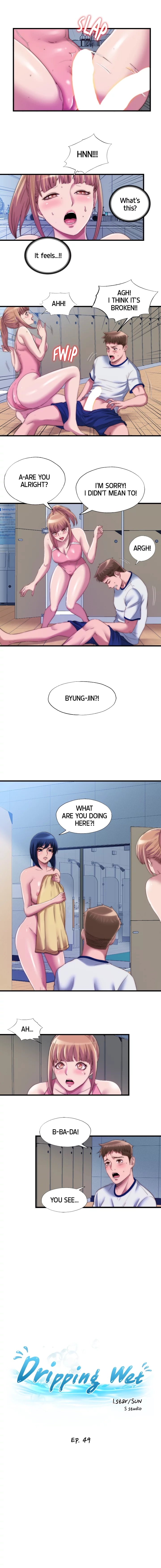 Read Dripping Wet chapter 49 image 2 on Lezhin