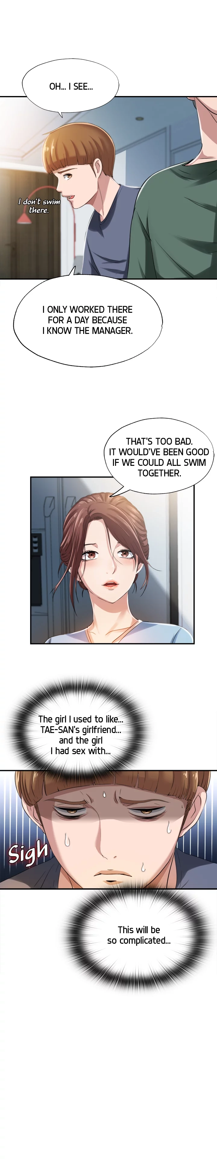 Read Dripping Wet chapter 6 image 9 on Lezhin